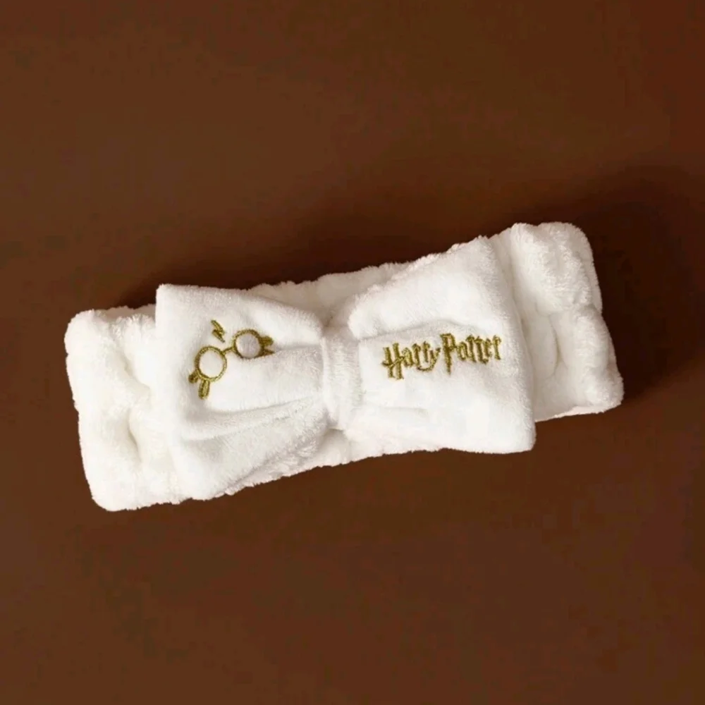 HARRY POTTER White and Gold Headband